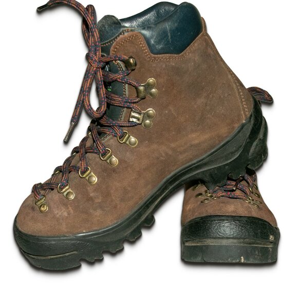 Zamberlan Dark Brown Suede Hiking Boots main image 4